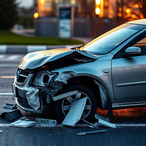 car crash damage