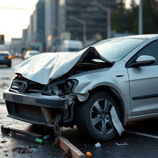 car crash damage