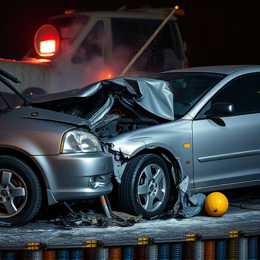 car crash damage