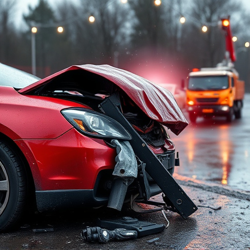 car crash damage