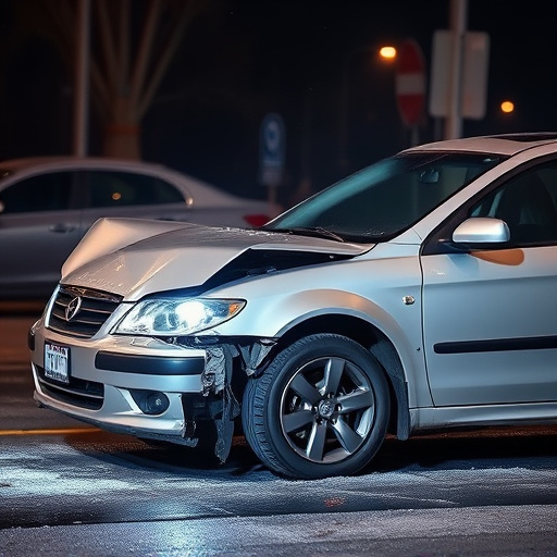 car crash damage