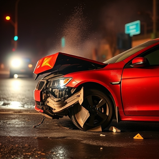 car crash damage