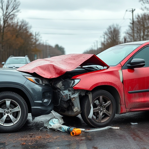 car crash damage
