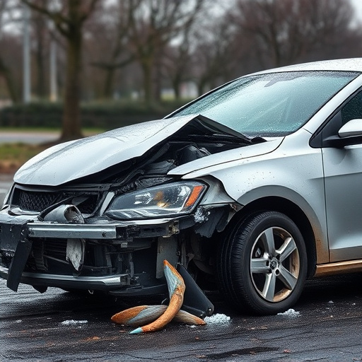 car crash damage