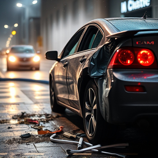 car crash damage