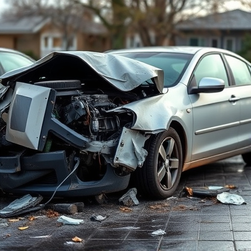 car crash damage
