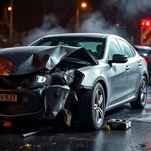 car crash damage