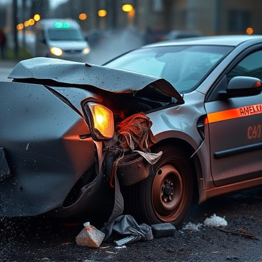 car crash damage