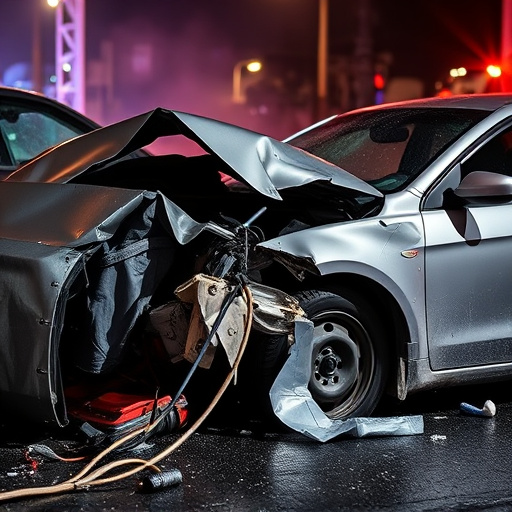 car crash damage