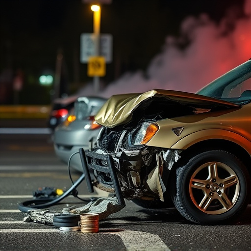 car crash damage