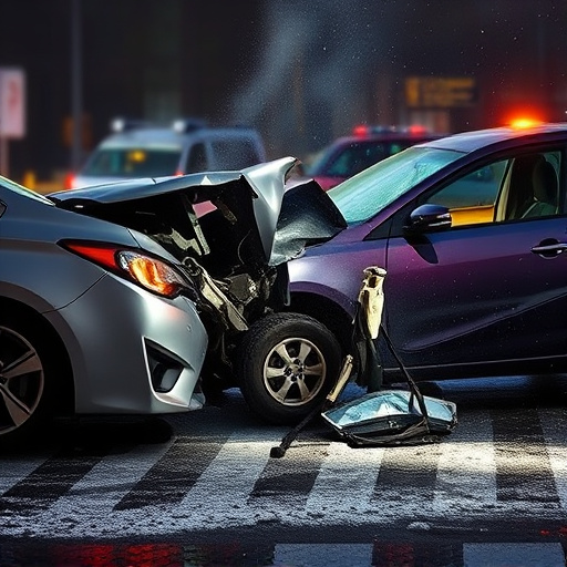 car crash damage