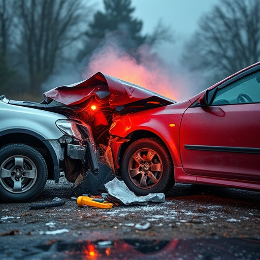 car crash damage