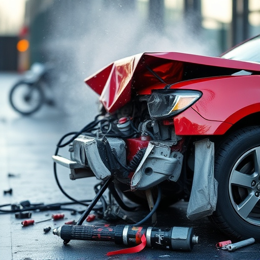 car crash damage