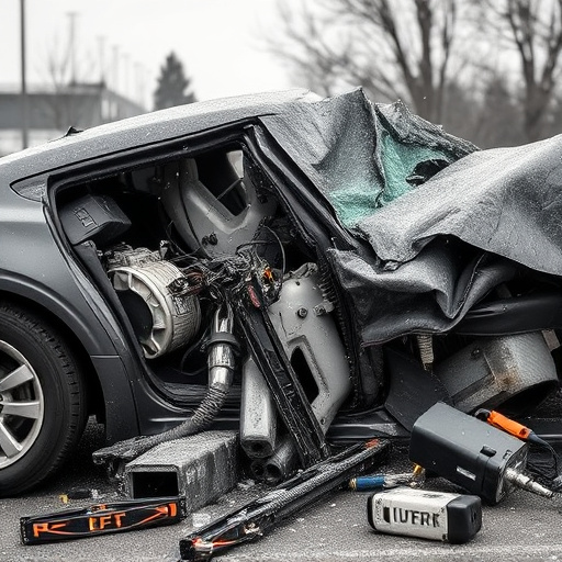 car crash damage