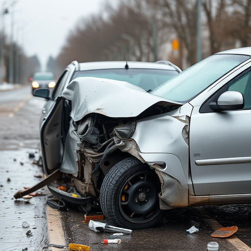 car crash damage