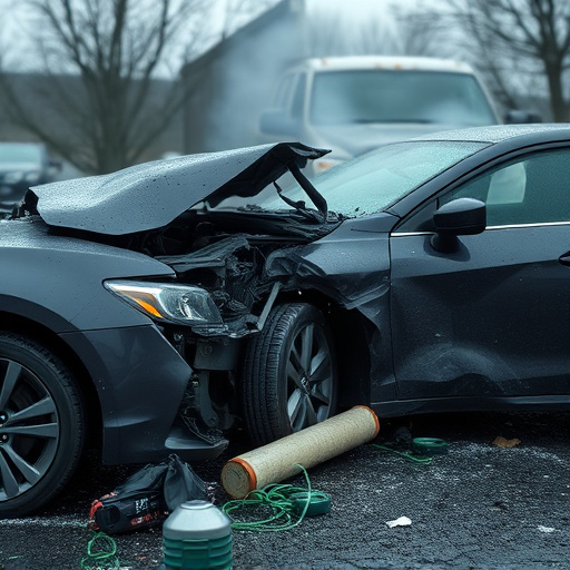 car crash damage