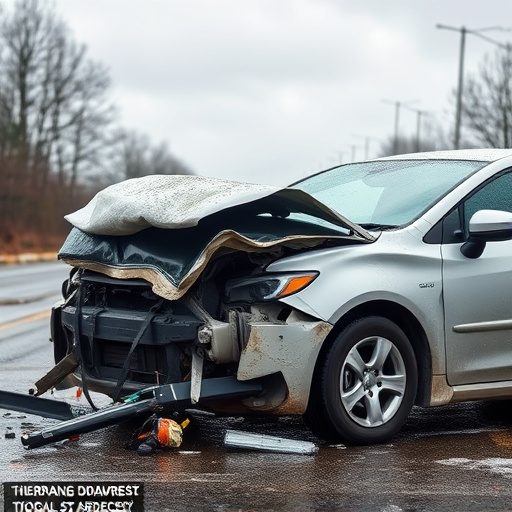 car crash damage