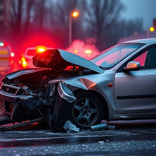 car crash damage