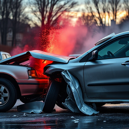 car crash damage
