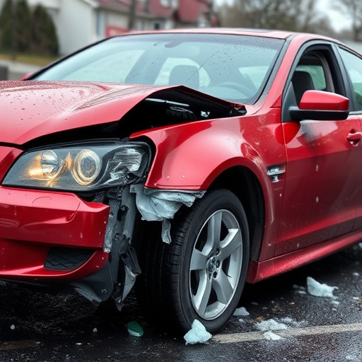 car crash damage