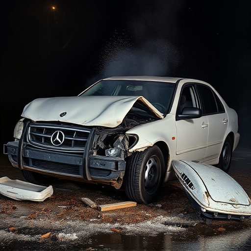 car crash damage