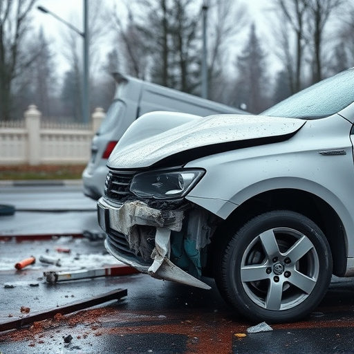 car crash damage