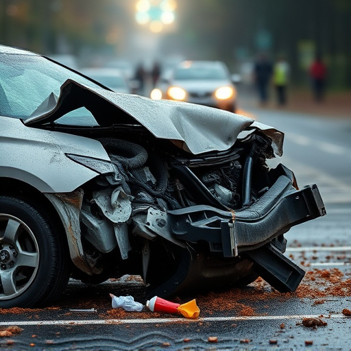 car crash damage