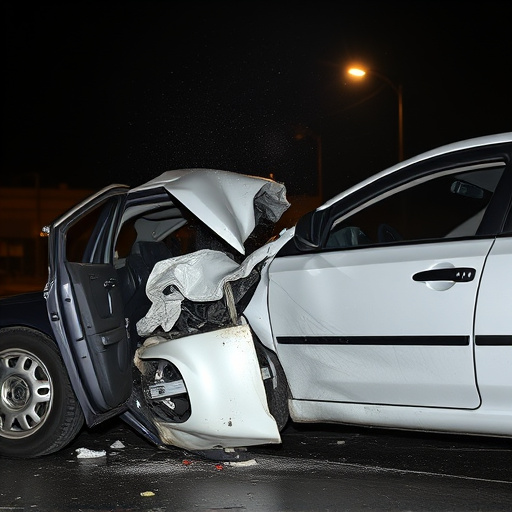 car crash damage