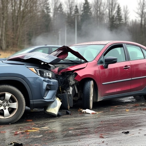 car crash damage