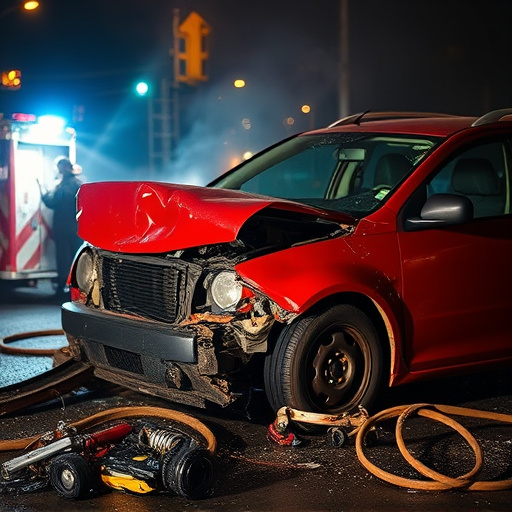 car crash damage