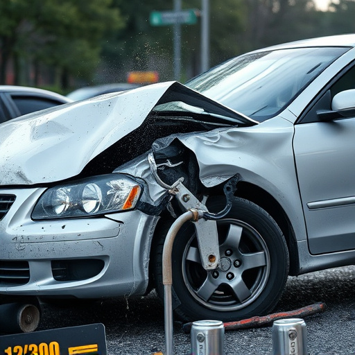 car crash damage