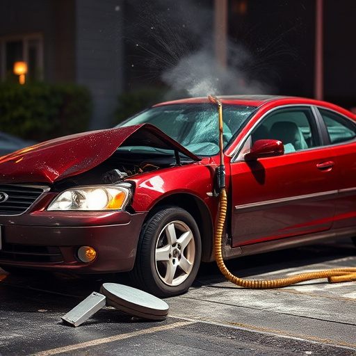 car crash damage