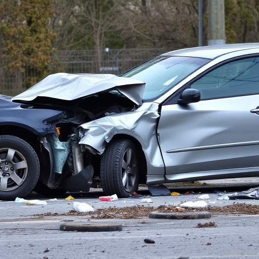 car crash damage