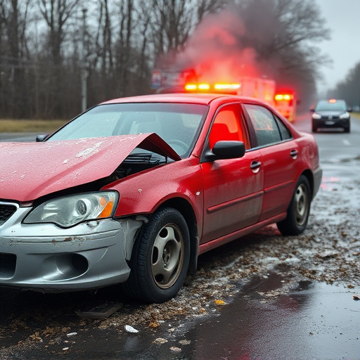 car crash damage