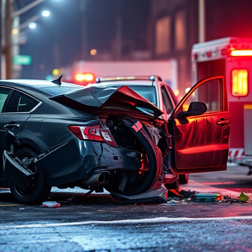 car crash damage
