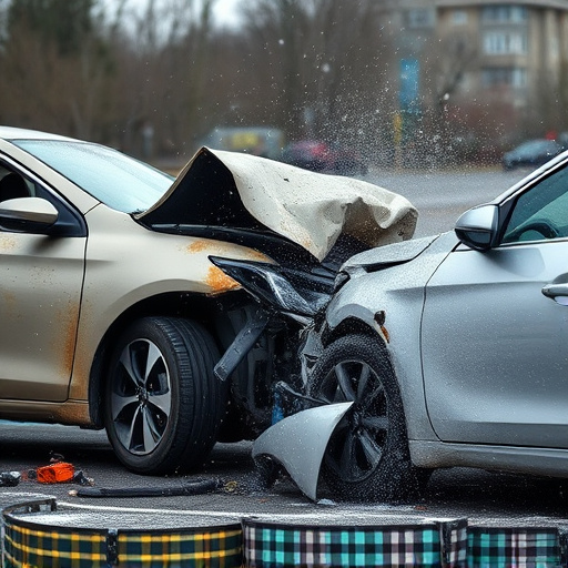 car crash damage