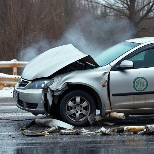 car crash damage