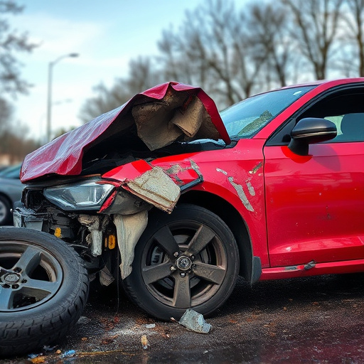 car crash damage