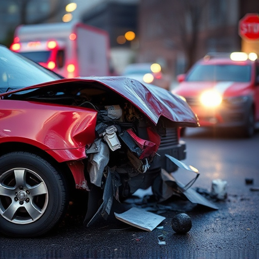car crash damage