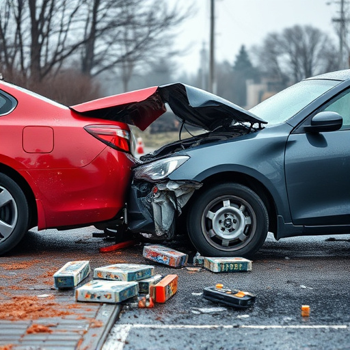 car crash damage