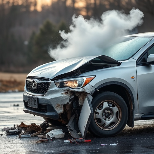 car crash damage