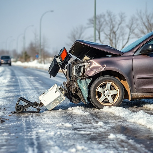 car crash damage