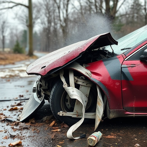 car crash damage