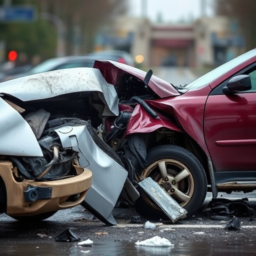 car crash damage