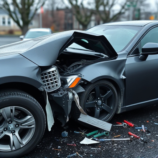 car crash damage