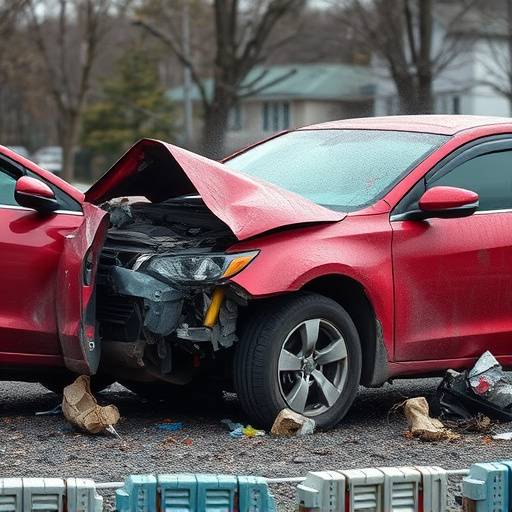 car crash damage