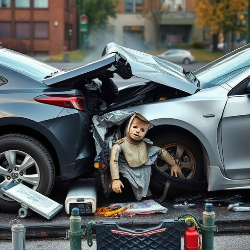 car crash damage