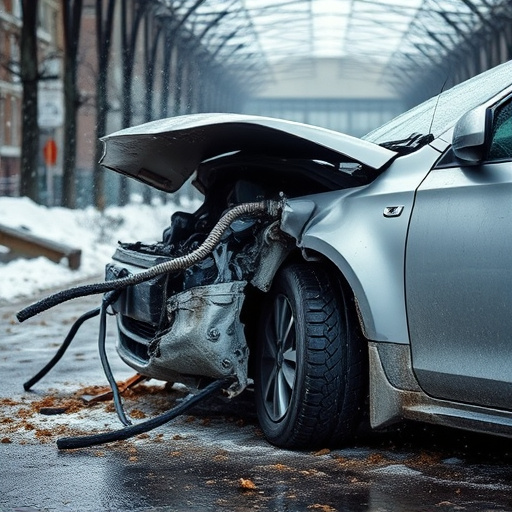 car crash damage