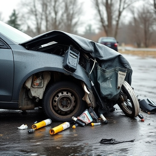 car crash damage