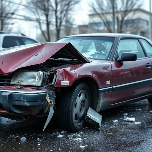 car crash damage